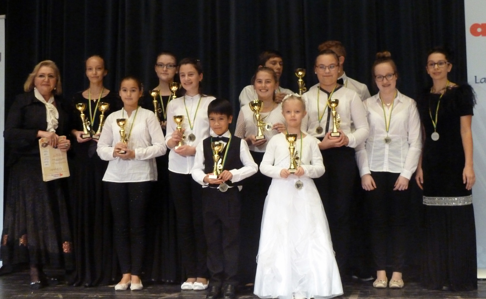 Preisträger der Muisk- & Kunnstschule Glock beim Landesmusiktag